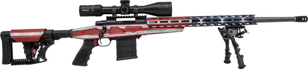 Rifles Long Guns Howa   Legacy Sports M1500 APC American Flag 6.5Creedmoor HOWA APC USA FLAG CF 6.5CR PKG • CERAKOTE US FLAG SCOPE PKG • Model: M1500 APC American Flag